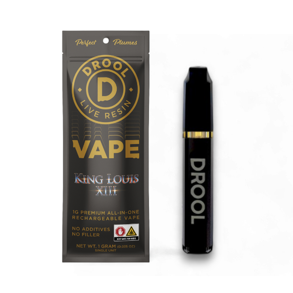 Photograph of product: KING LOUIS XIII - Live Resin Disposable - 1g