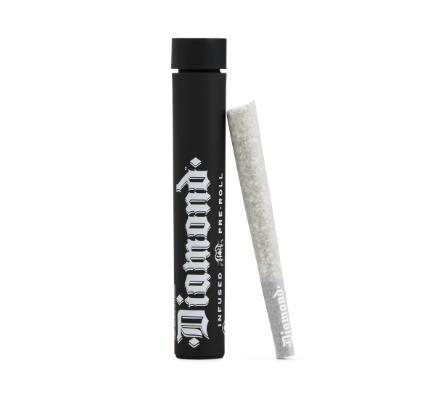 Photograph of product: Heavy Hitters Lemon Tree Oui'd Infused Diamond Preroll