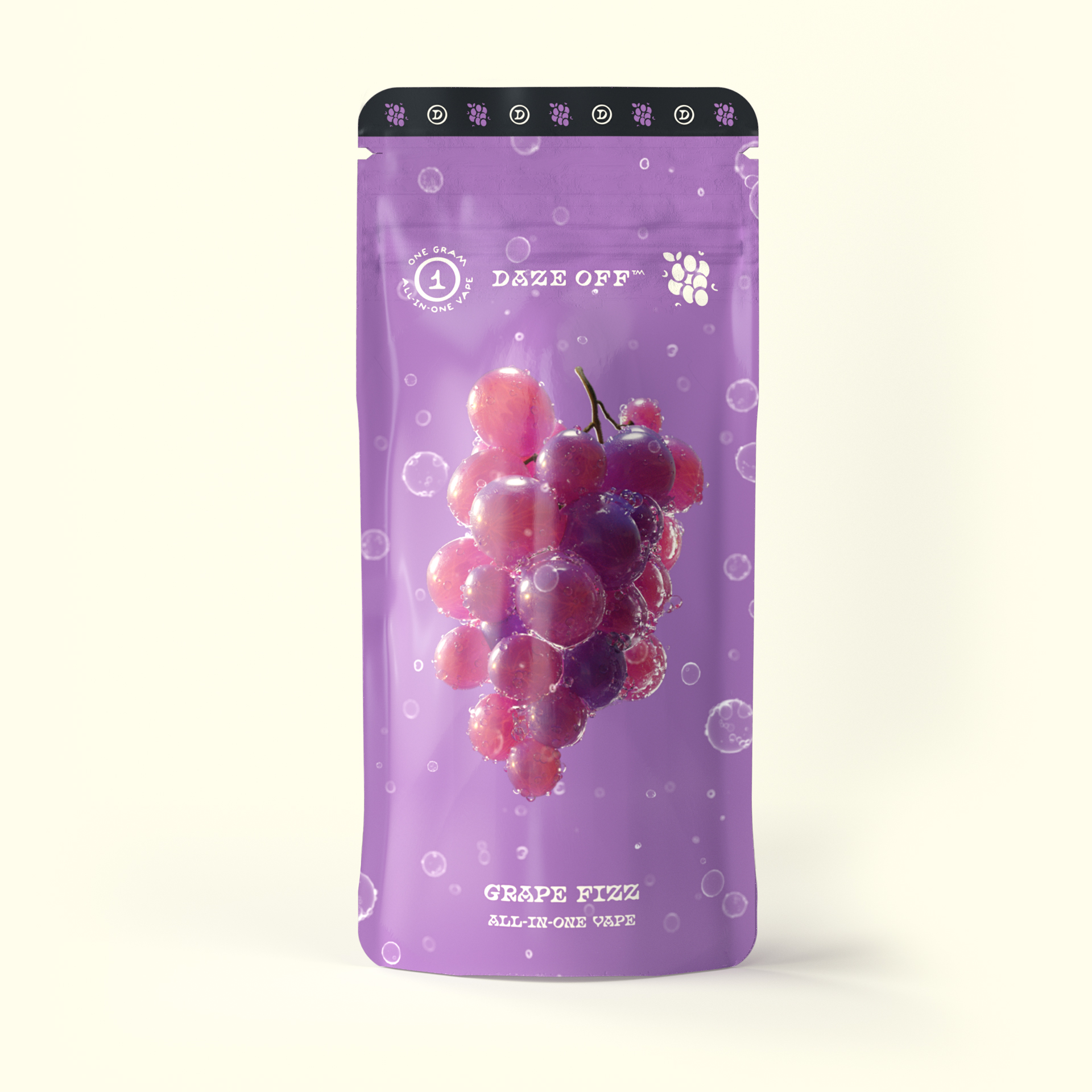 Photograph of product: Disposable Pen Grape Fizz | 1000mg