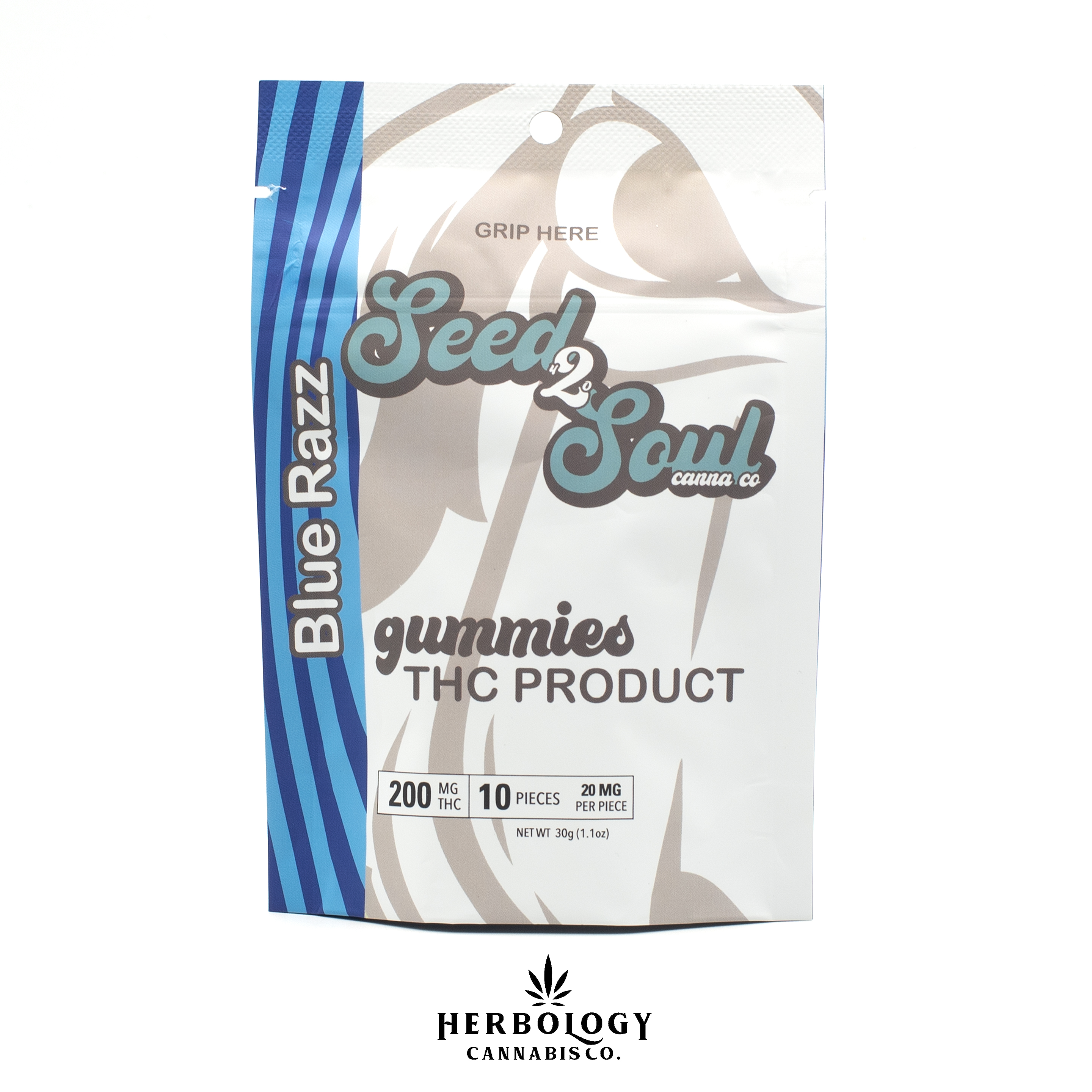 Photograph of product: Seed2Soul | Gummy | Green Apple | 200mg