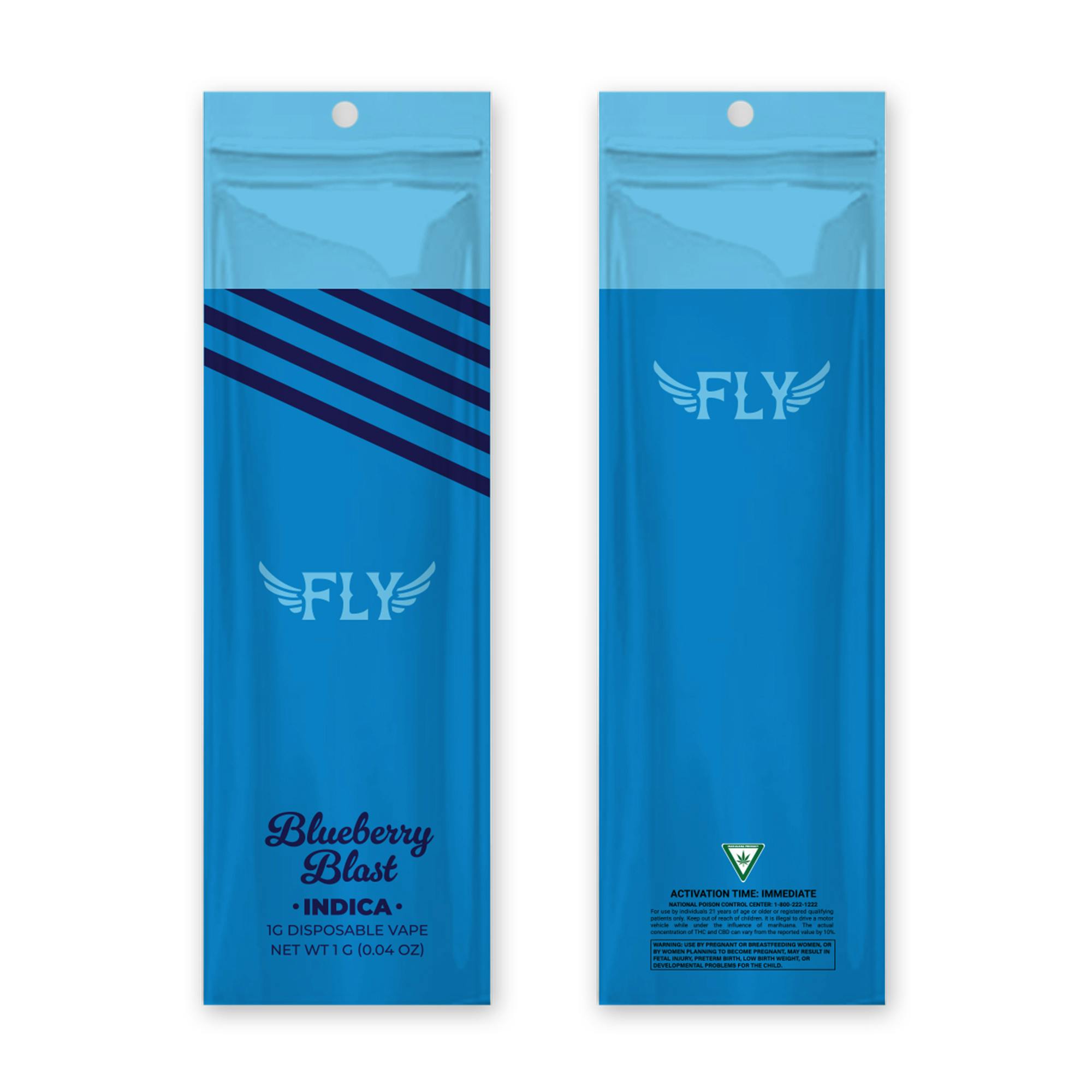 Photograph of product: Fly Blueberry Burst Disposable 1g