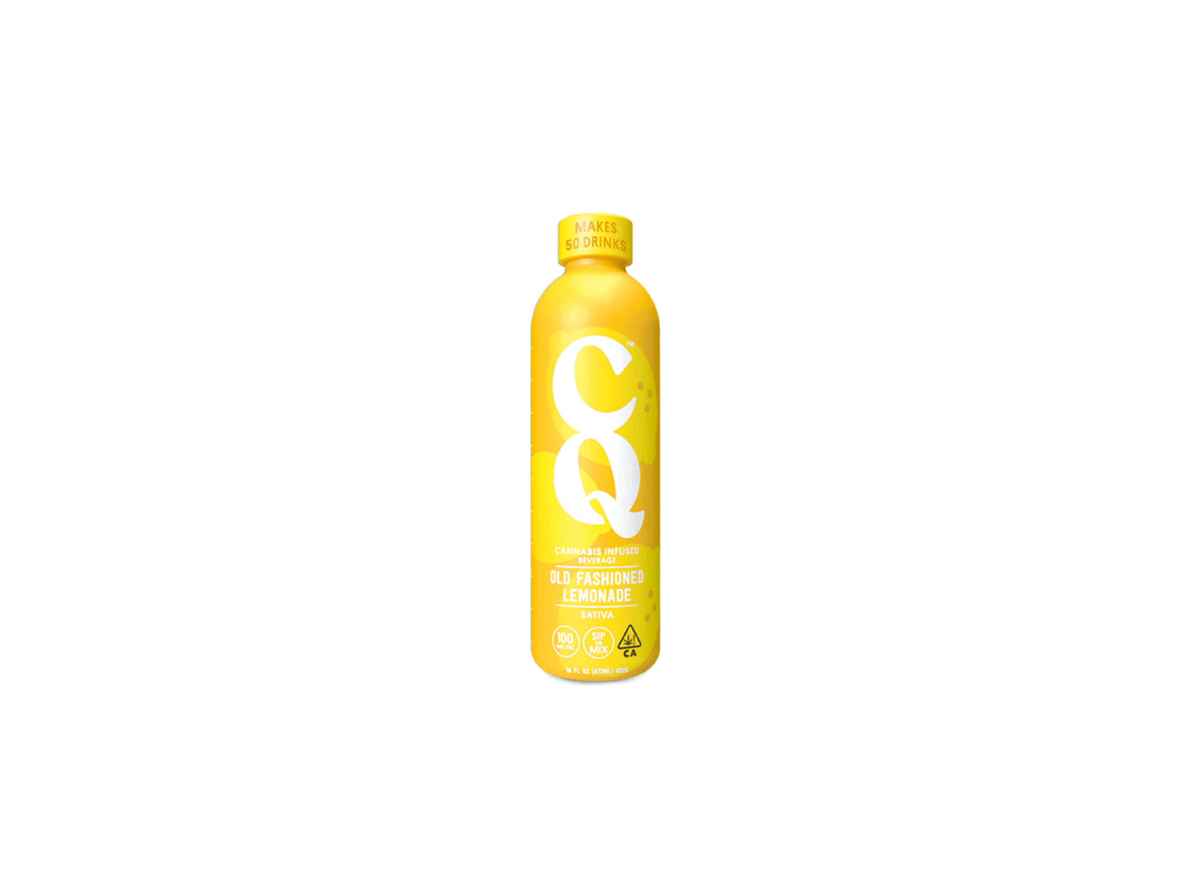 Photograph of product: Oui'd Quencher Drink 16oz Old Fashioned Lemonade 100mg