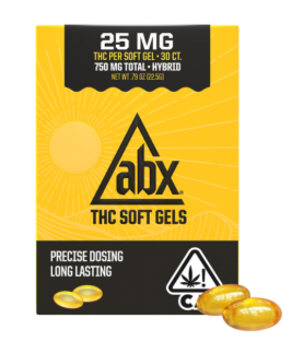 Photograph of product: 25MG SOFT GELS - 750 MG - 30 PACK