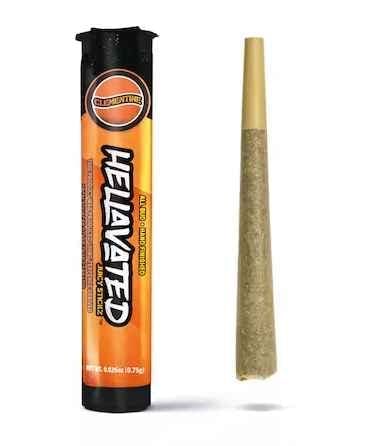 Photograph of product: Juicy Stickz Clementine Infused Single