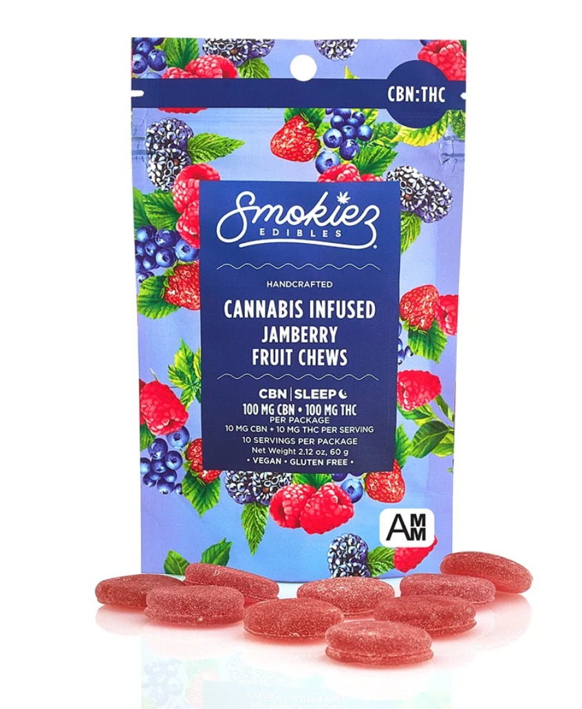 Photograph of product: Sweet Jamberry 1:1 TH-oui:CBN 110mg -10pk