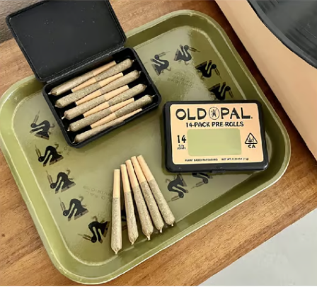 Photograph of product: Higher Self Infused GMO Pancakes Pre-Rolls (I) 5pk