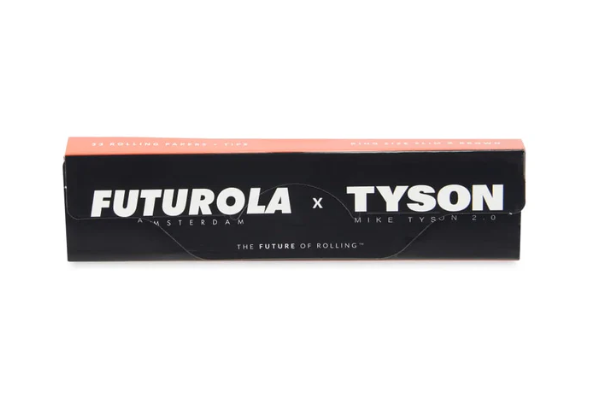 Photograph of product: Tyson Ranch x Futurola King Size Slim Rolling Paper Booklet with Filters Version 2.0