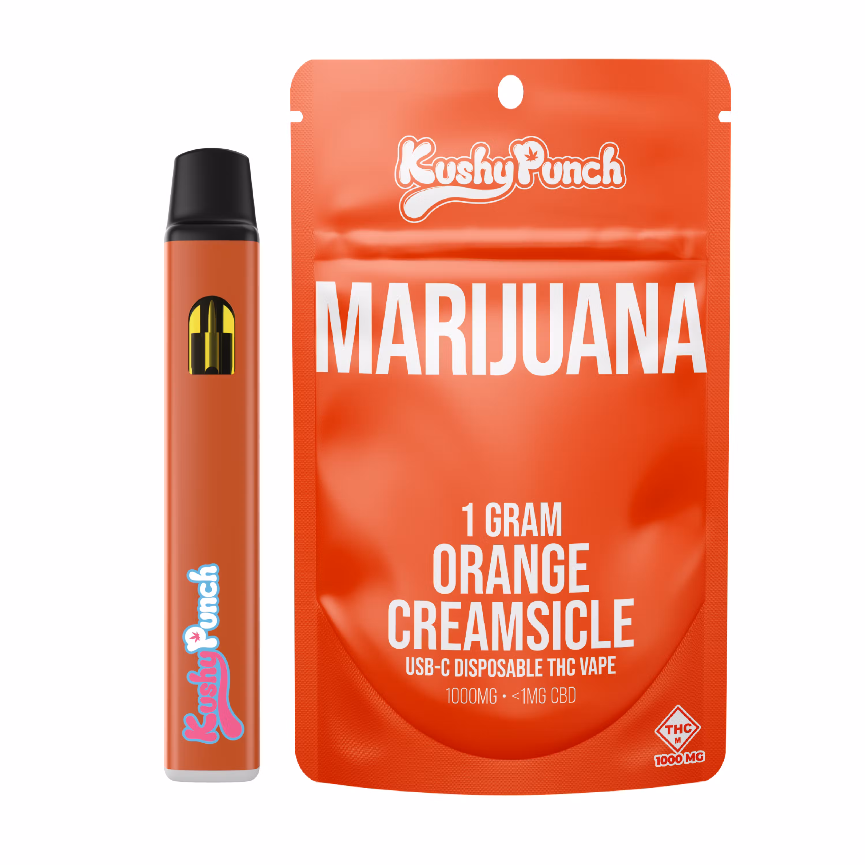 Photograph of product: Kushy Punch - Orange Creamsicle All-In-One Hybrid