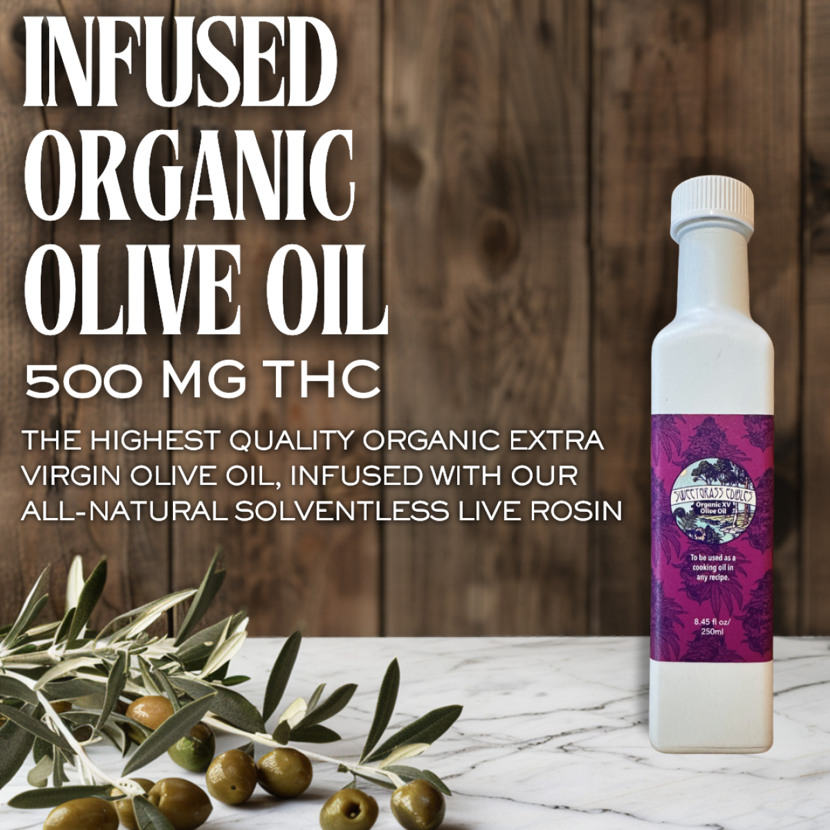 Photograph of product: Infused Olive Oil