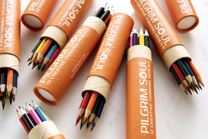 Photograph of product: Creative Thinking Colored Pencils