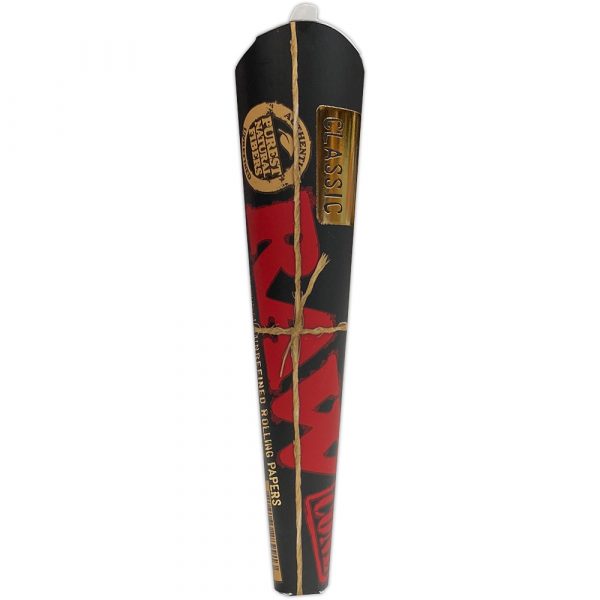 Photograph of product: Raw Black 1 1/4 Size Cone 6pk