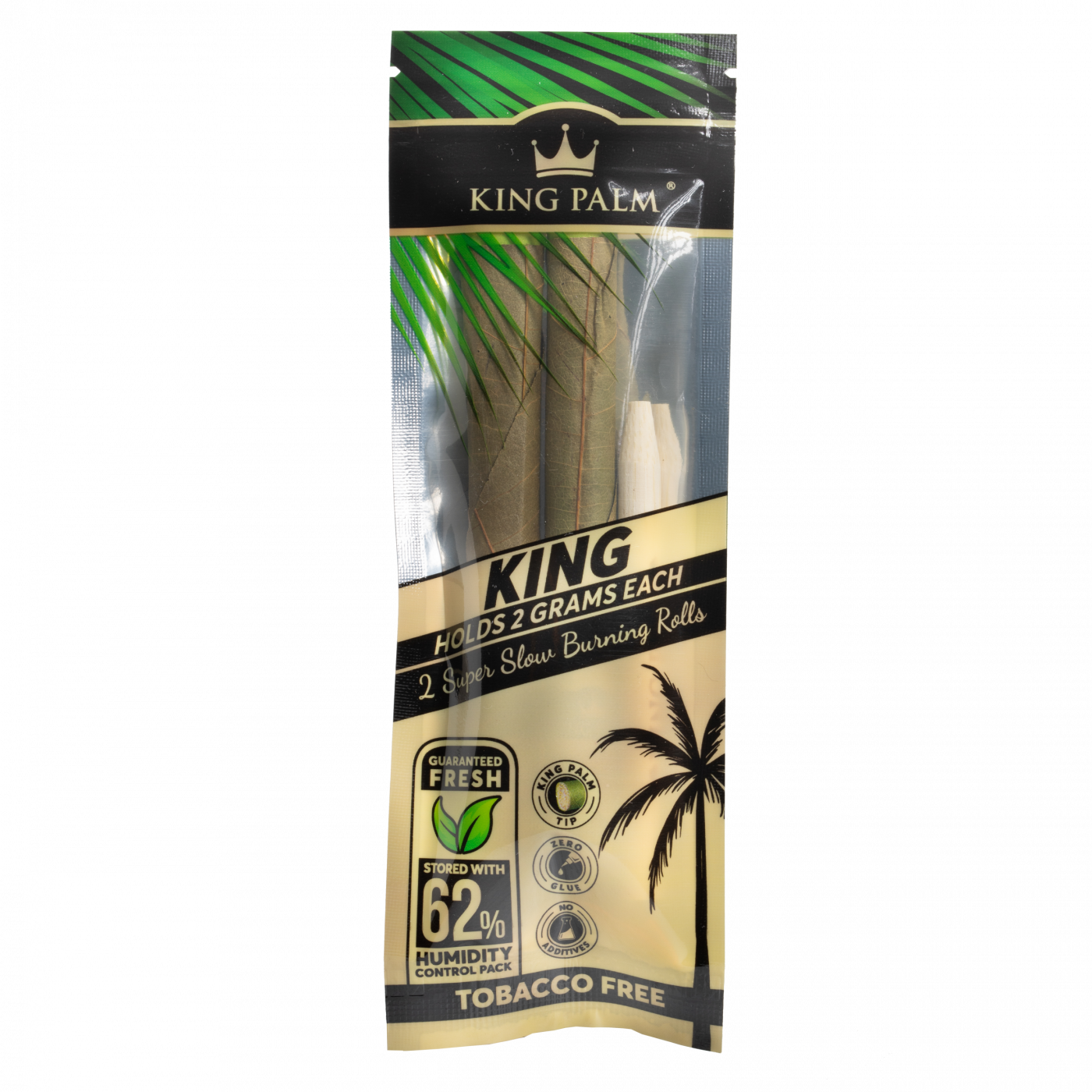 Photograph of product: King Palm - King Size Wraps (2ct)