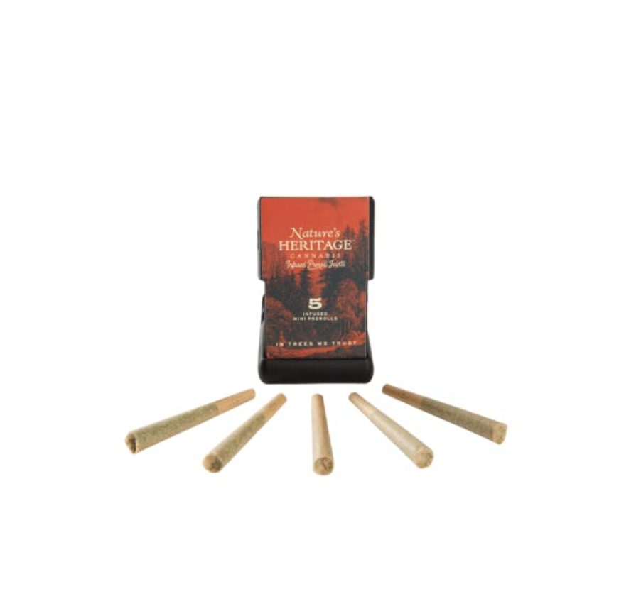 Photograph of product: Nature's Heritage Chem Fruit 0.5g 5pk Preroll