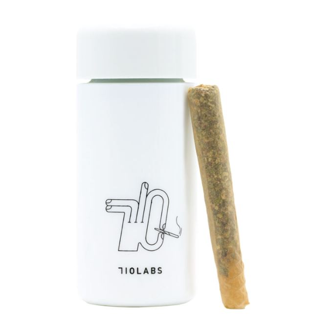 Photograph of product: 710 Labs Preroll 5PK Moonbow 112 #1 5G