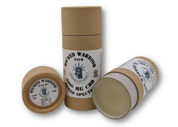 Photograph of Product: Veterans Choice Creations - Warrior Balm 2.0 - 2oz stick (900mg THC/900CBD)