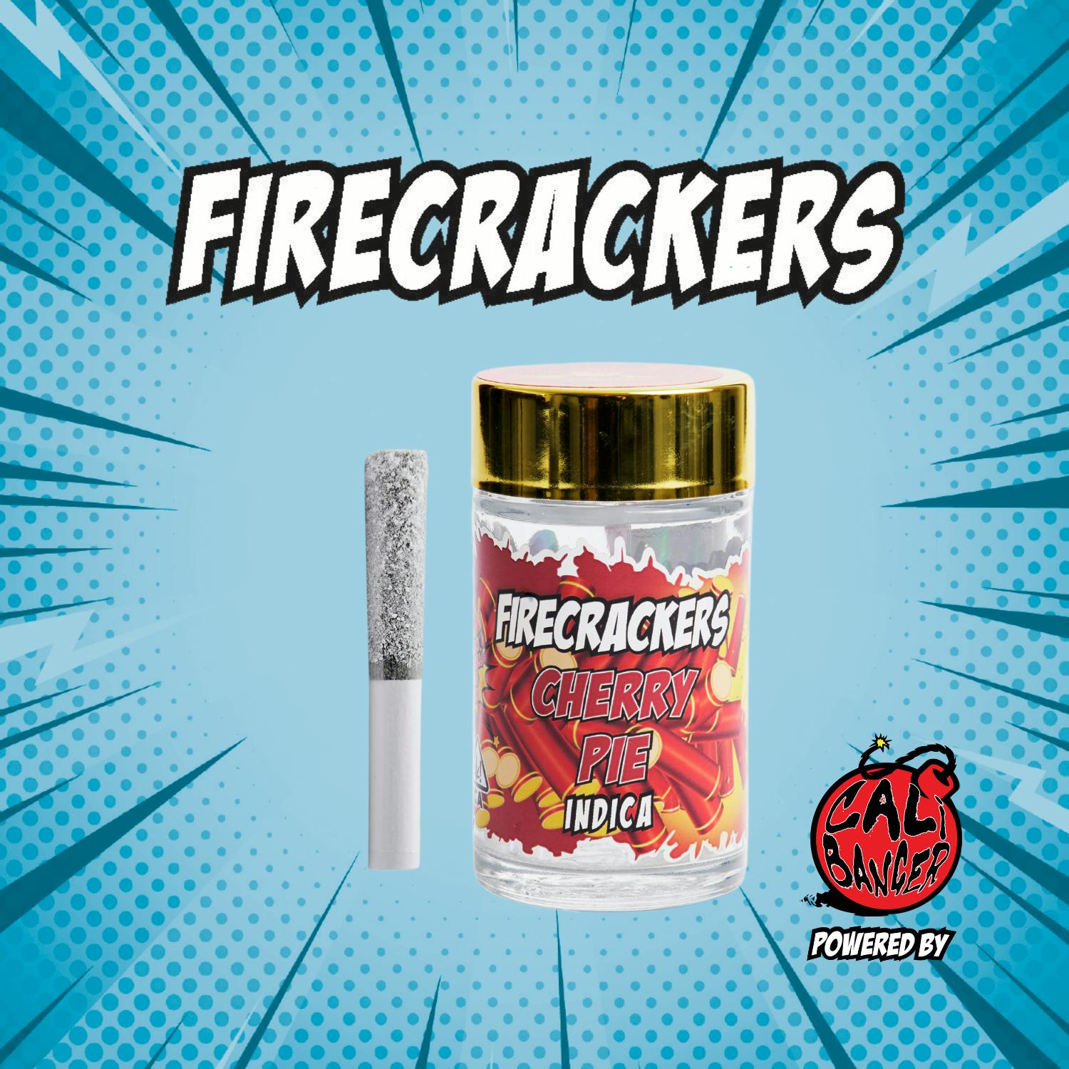 Photograph of product: Firecrackers 5pk Diamond Infused - Cherry Pie