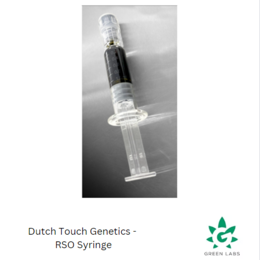 Photograph of product: (REC) Mr. Clean RSO 1g Dart - Dutch Touch Genetics