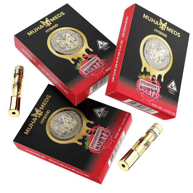 Photograph of Product: Strawberry Runtz Distillate Vape Cartridge 1g - Sales Floor