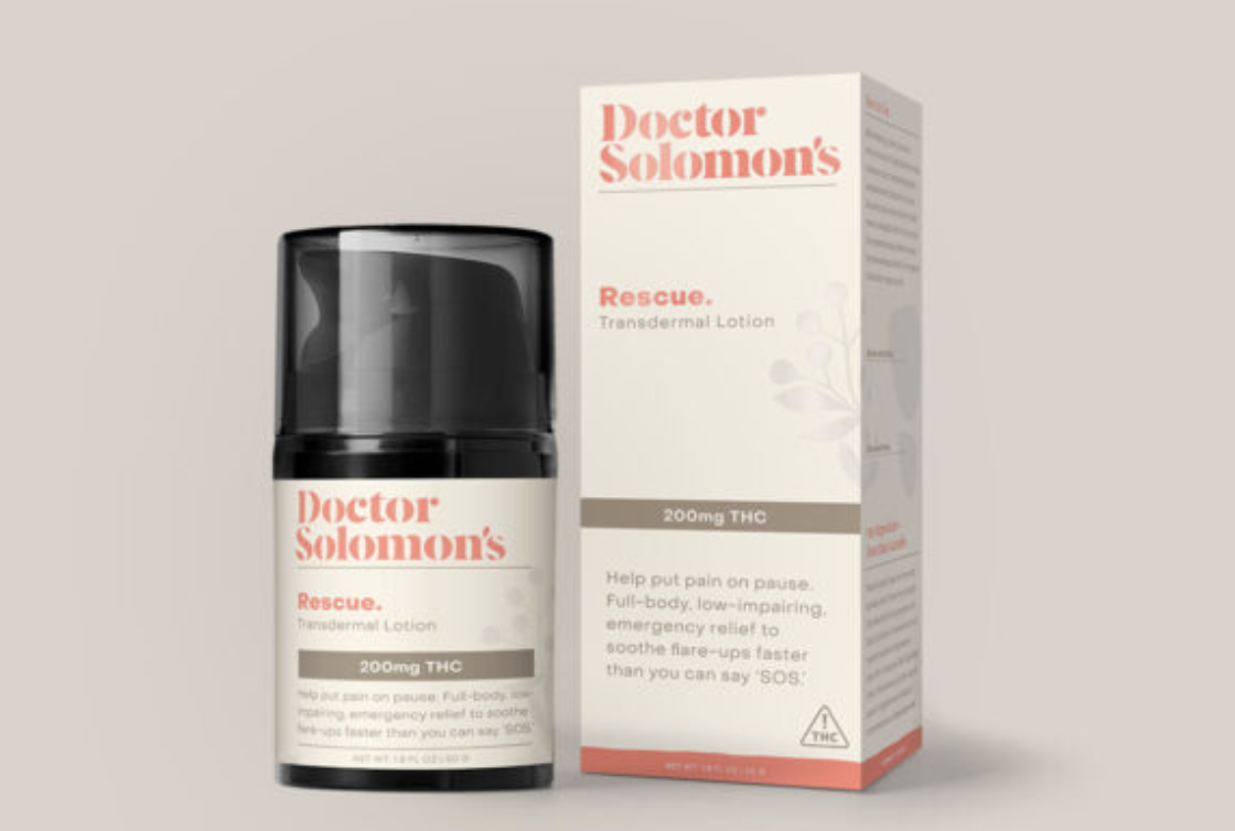 Photograph of product: DR. SOLOMON'S RESCUE TH-oui RICH LOTION 100MG