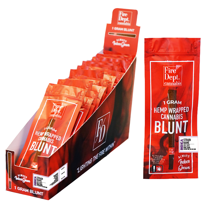 Photograph of product: FIRE DEPT | BLUNT | FAT BASTARD