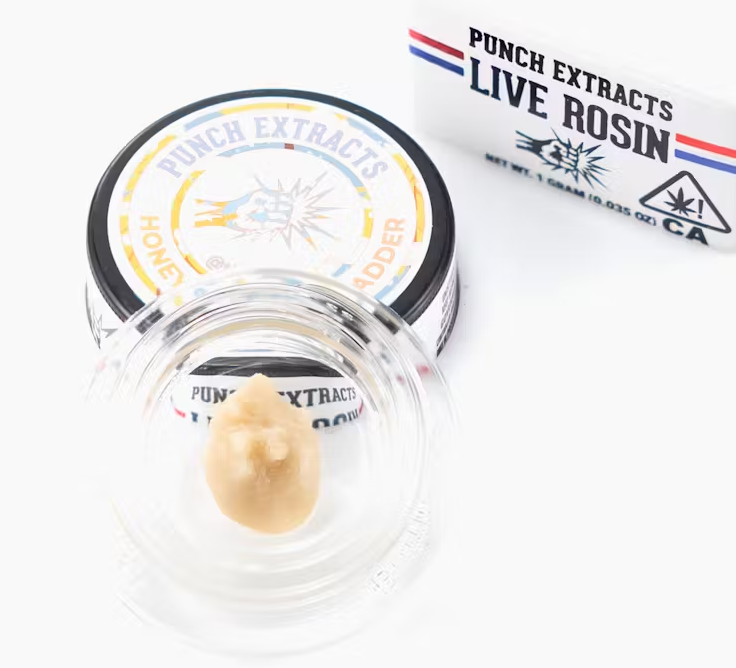 Photograph of product: Punch Extracts Honey Boo Boo Tier 3 Live Rosin 1g