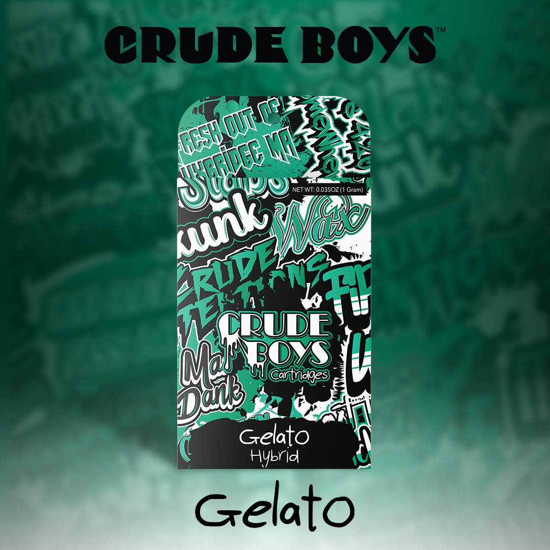 Photograph of product: Crude Boys | Gelato Vape | 1.0g