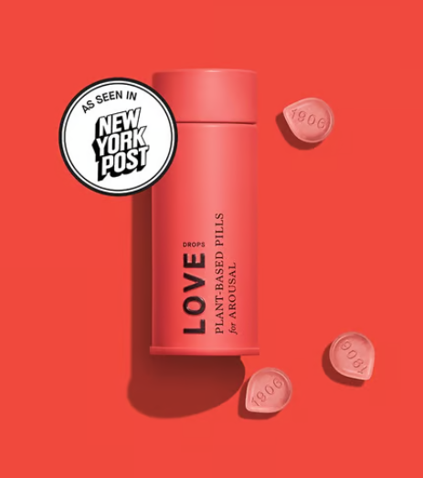 Photograph of product: 1906 | Love Drops Tin | Edibles | 2.5mg x 30