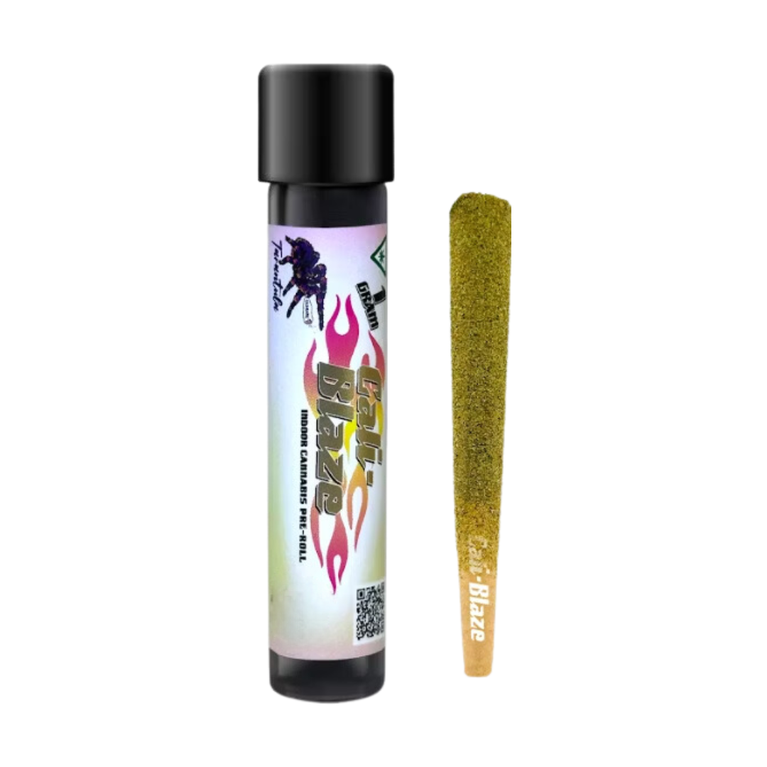Photograph of product: Cali-Blaze | Cinnamon Churro Tarantula Pre-Roll | 1g