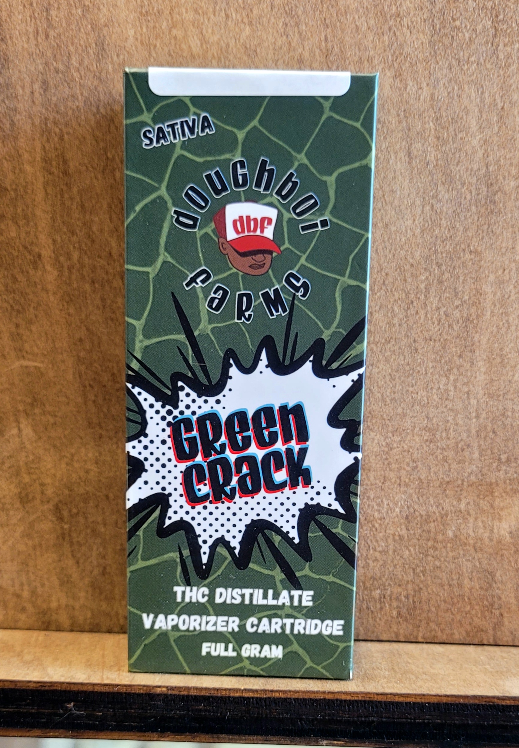 Photograph of Product: Cart | Green Crack | Doughboi Farms