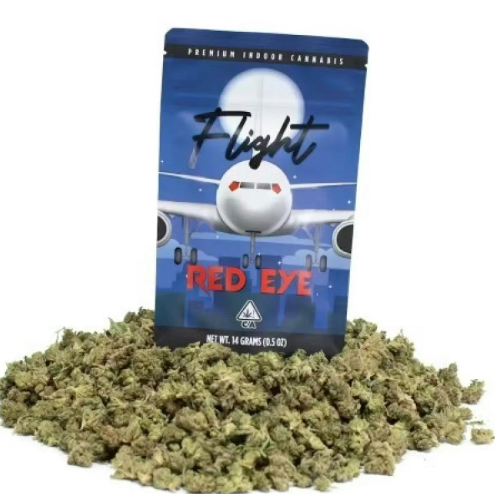 Photograph of product: Flight Red Eye - Flower - Flight OG - 10G