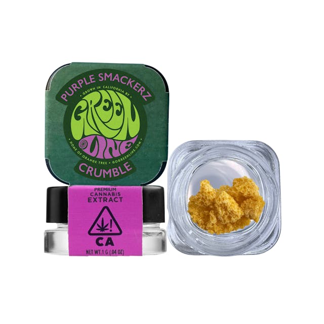Photograph of product: Purple Smackerz Crumble - 1g - 