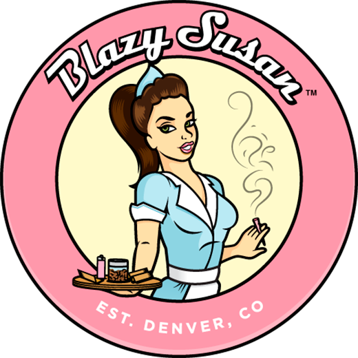 Photograph of product: Blazy Susan | 1-1/4" | Purple Papers | 50pk