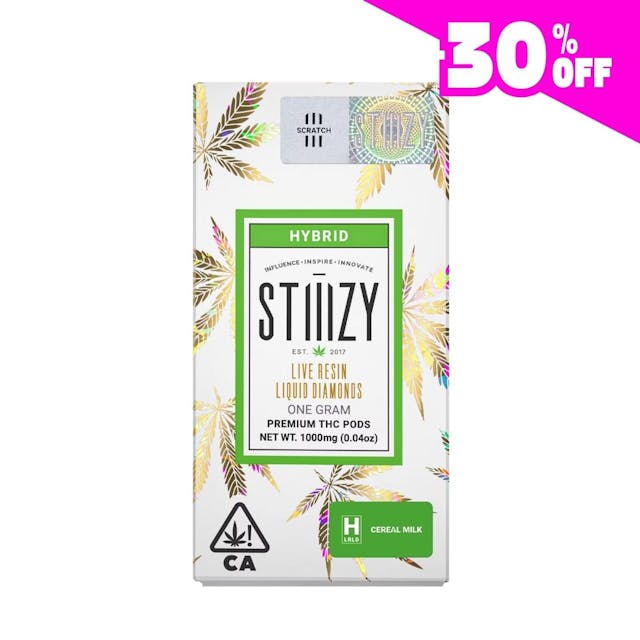 Photograph of product: Cereal Milk - Live Resin Liquid Diamonds Pod 1g - 