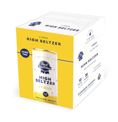 Photograph of product: Lemon High Seltzer 4Pck - 