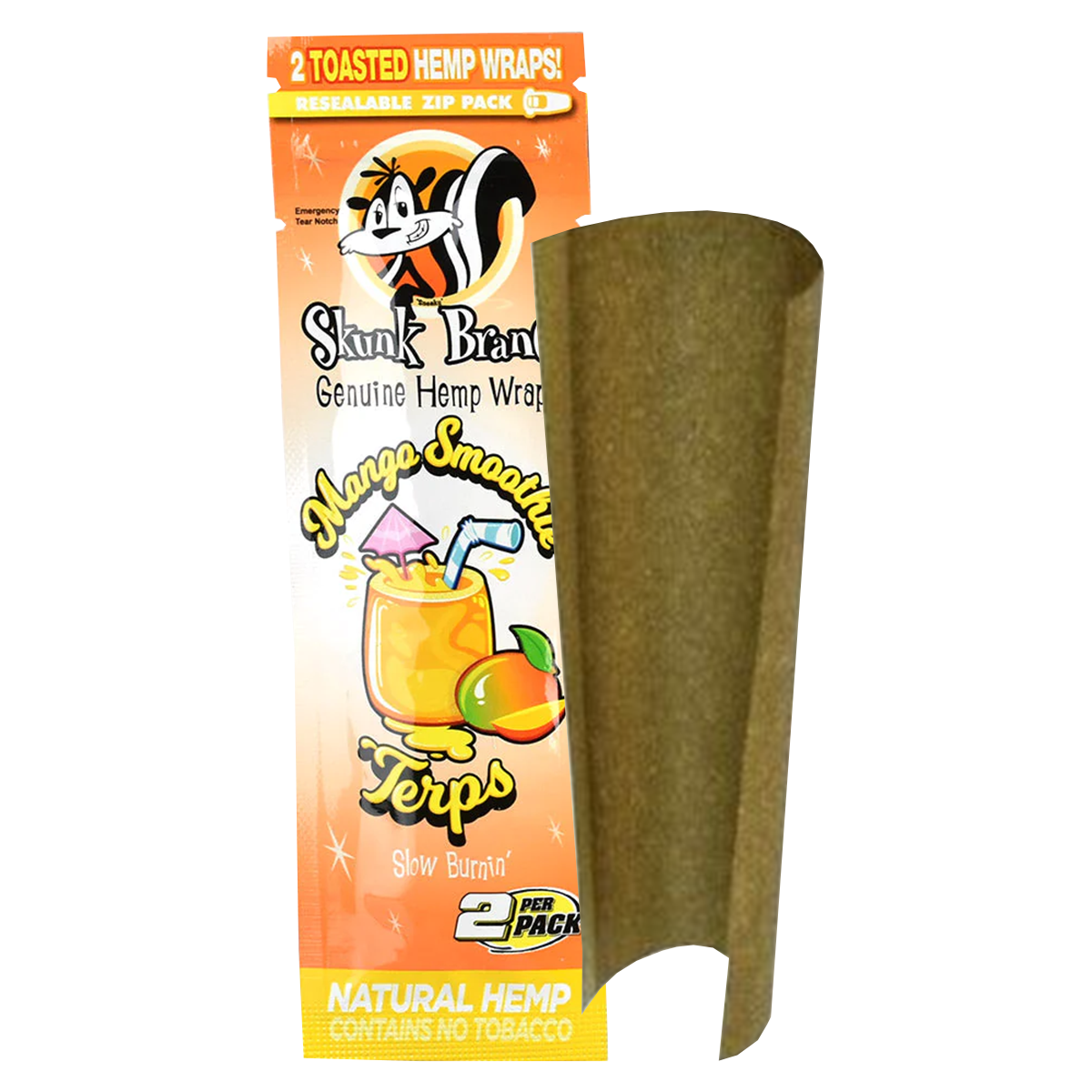 Photograph of product: Skunk | Mango Smoothie Hemp Wrap