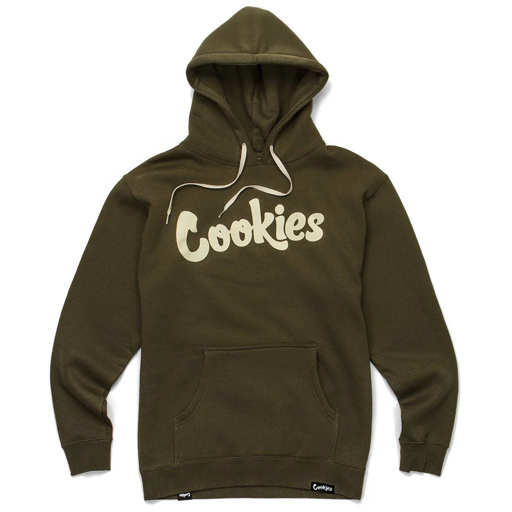 Photograph of product: Original Mint Logo Hoodie - Olive/Cream