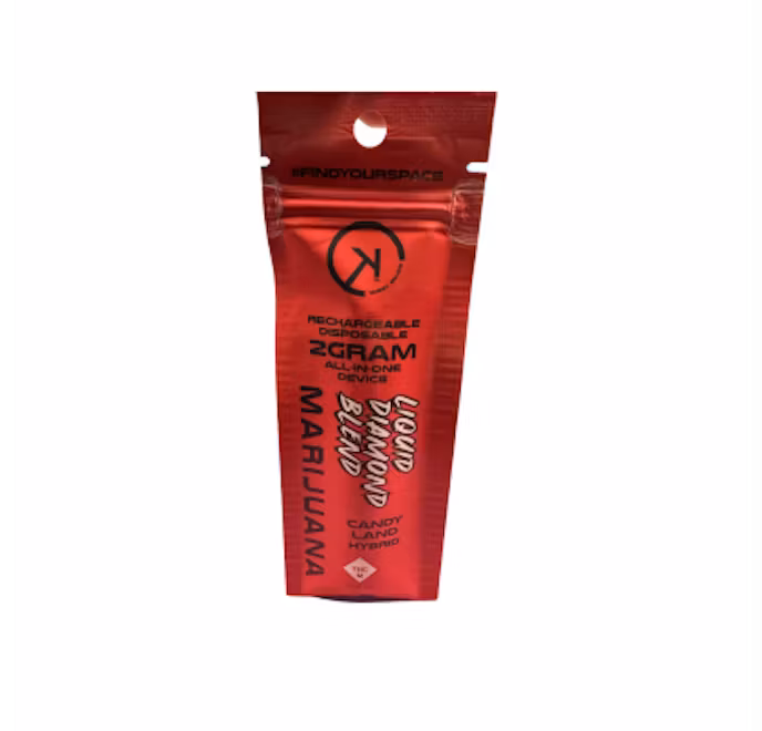 Photograph of product: Kosmik - Candy Land - 2g Liquid Diamond Disposable