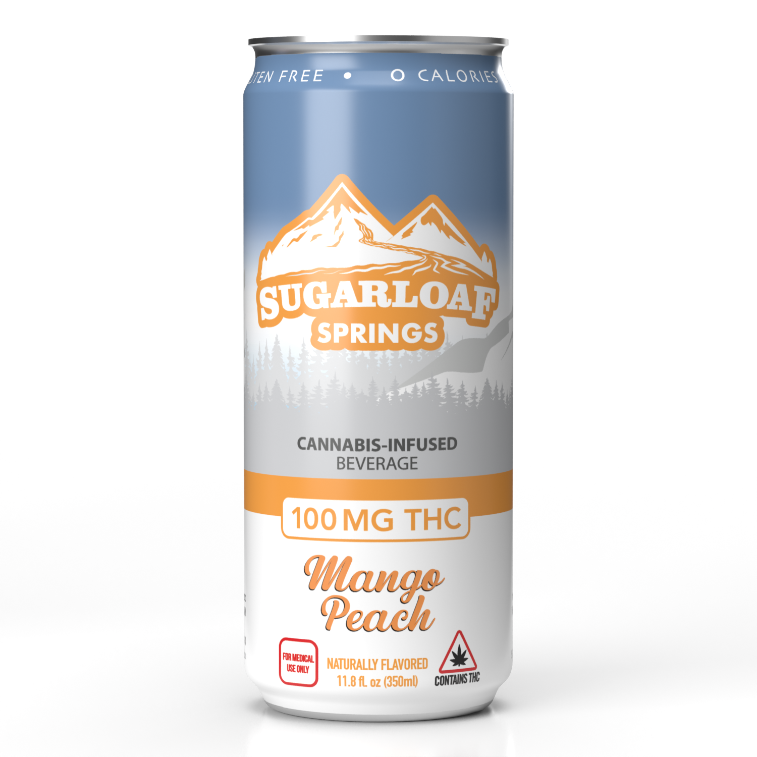 Photograph of product: Sugarloaf Springs | Mango Peach | 100MG