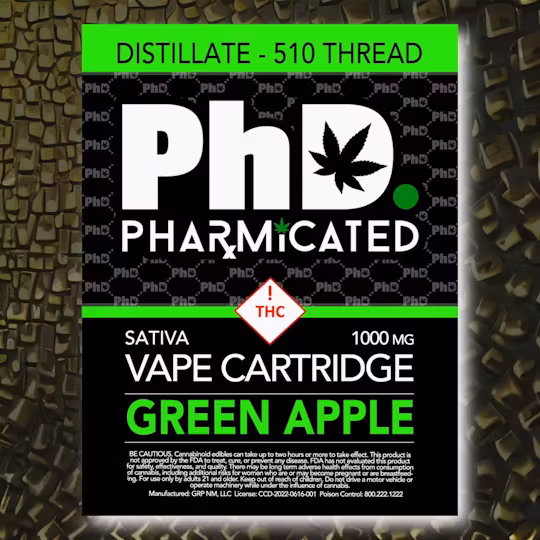 Photograph of product: Green Apple (S) Cart - 1G