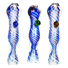 Photograph of product: Accessories - Glass - Dusk or Dawn Swirl Fumed Glass Chillum