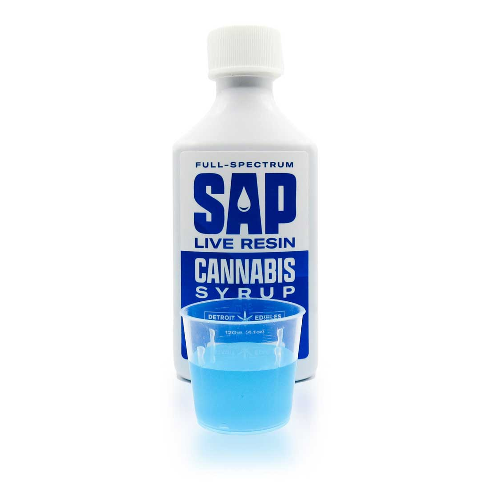 Photograph of product: Sap Live Resin Oui'd Syrup - Blue Razz