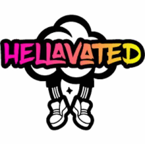 Photograph of product: HELLAVATED - DISPOSABLE DISTILLATE - 1G - GRAPE ICE