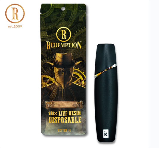 Photograph of product: Queen Of Diamonds | Live Resin | Disposable | 1g