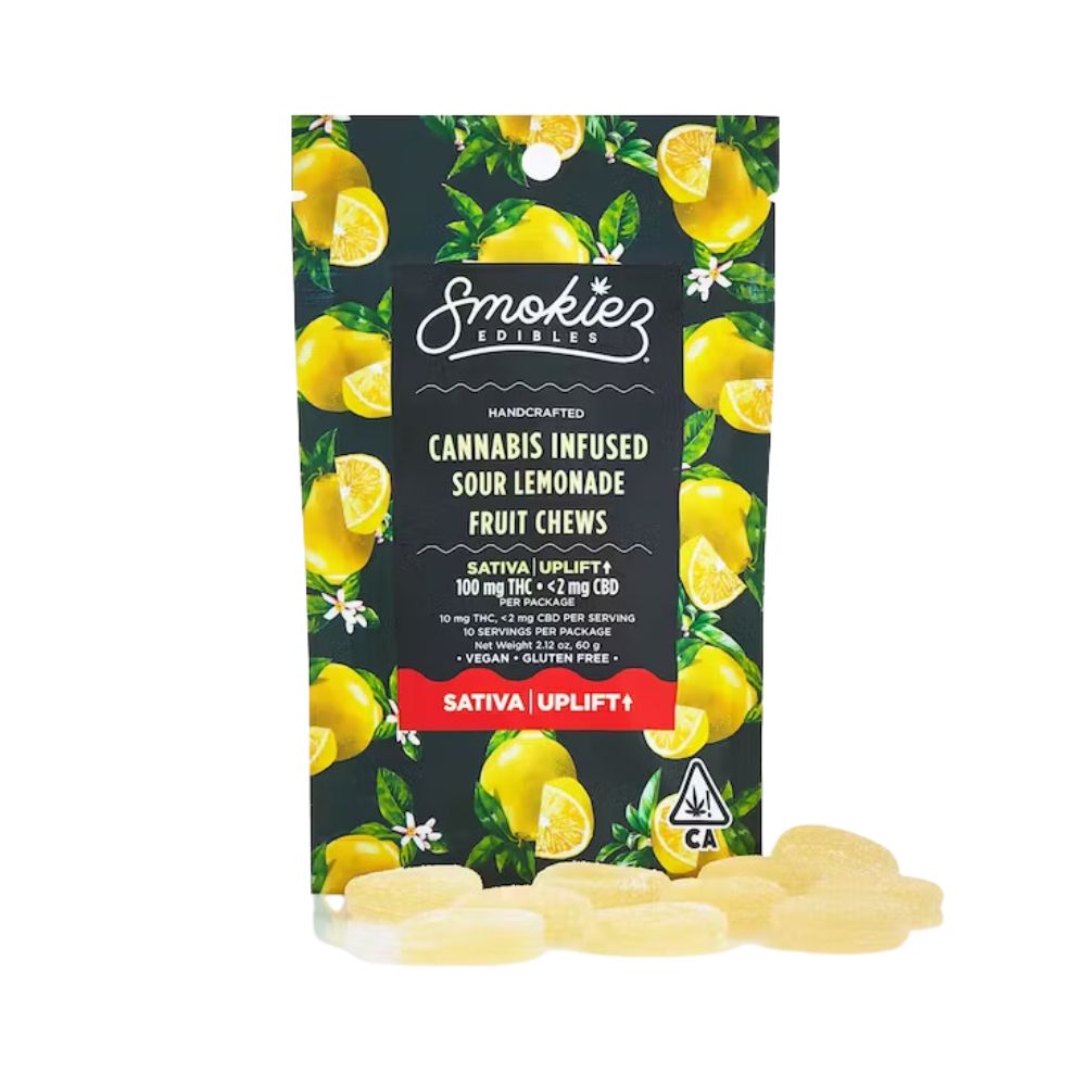 Photograph of product: SOUR LEMONADE 100MG - SMOKIEZ