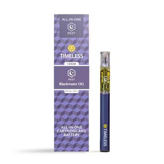 Photograph of product: Blackwater OG Rest Disposable | 1g - 