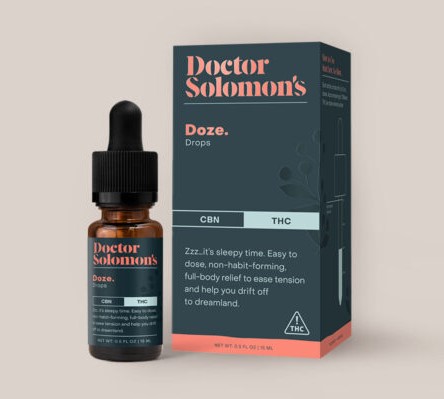 Photograph of product: Doze Ratioed Peppermint Orange Tincture 100mg
