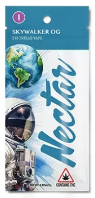 Photograph of product: Nectar | Skywalker OG | 1g Vape Cartridge