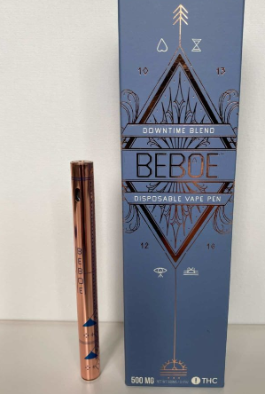 Photograph of product: Beboe - Downtime Blend .5g Disposable