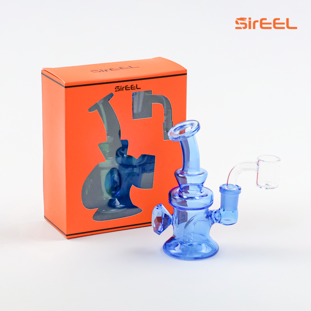 Photograph of product: 5" SirEEL UV IllumiGem Dab Rig with Banger