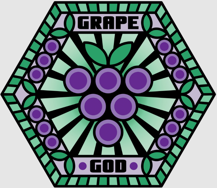 Photograph of product: Grape God - 1g 6* au chocolat Rosin - VVS Maple